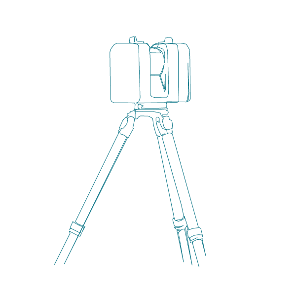illustration measured and topographical surveys