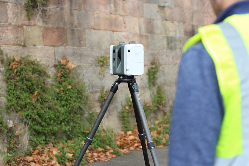 scanner in operation